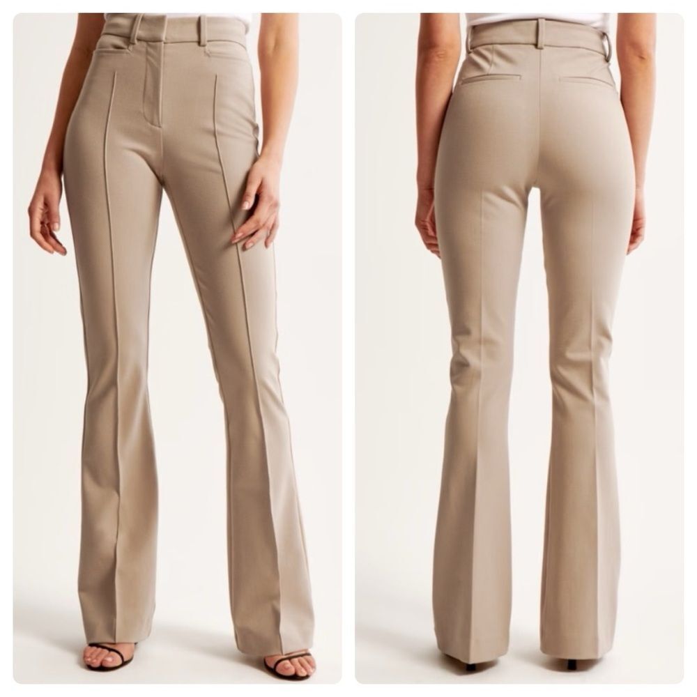Abercrombie & Fitch High Rise Flare Pant